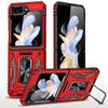 Lens Protection Ring Rotating Stand Phone Folding Armor Case for Samsung Galaxy Z Flip 7 FE / Flip 6 / Flip 5 Shockproof  Cover