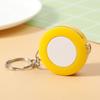 1.5M Candy Color Charm Small Tape Measure Keychain Automatic Telescopic Measuring Measure Small Flexible Tape Measure