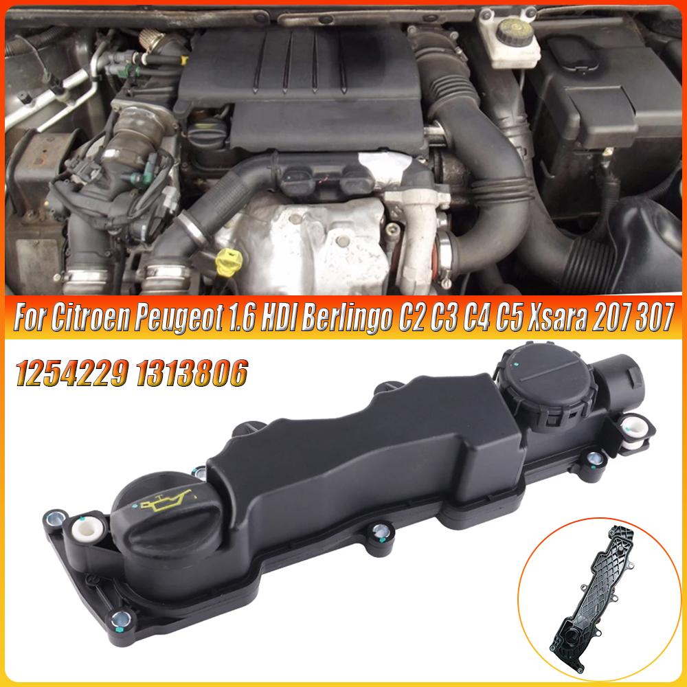 For Citroen Peugeot 1.6 HDI Berlingo C2 C3 C4 C5 Xsara 207 307 0248L1 0248.L1 Rocker Cover & Gasket Valve Covers Car Accessories