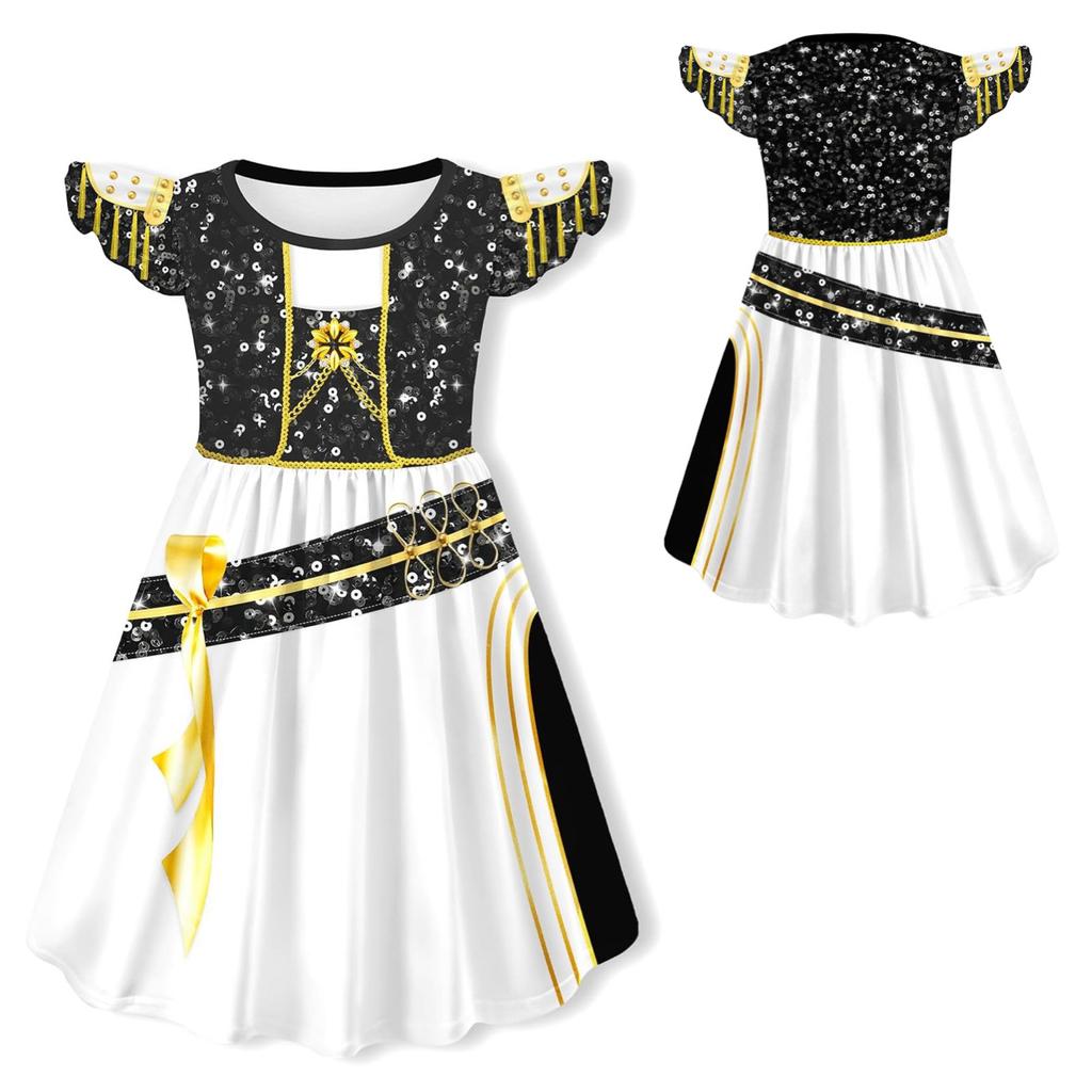 Kpop witch hunter group cosplay children's dress