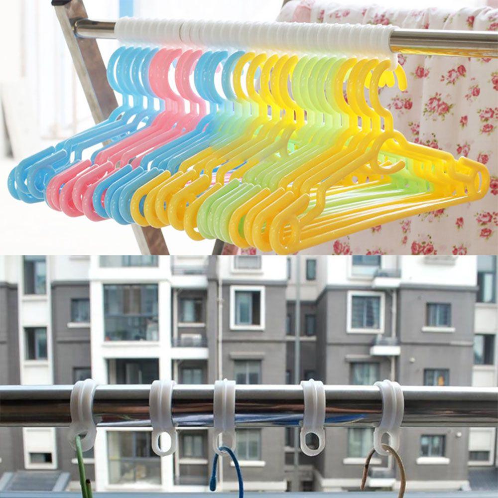 Clothes Hangers Hanging Buckle Wardrobe Accessory Hanger Hook Drying Rack Clothes Hanger Clip