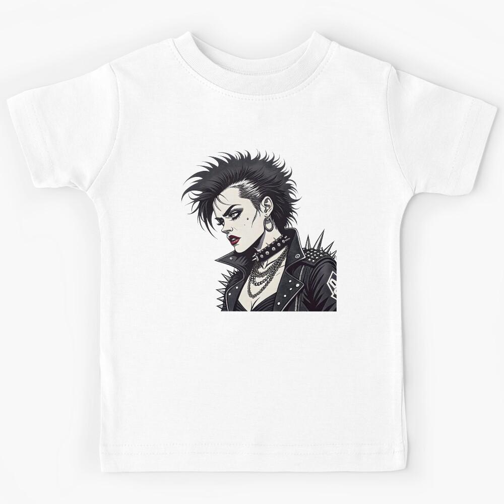 Punk Rock Queen Kids T-Shirt 120