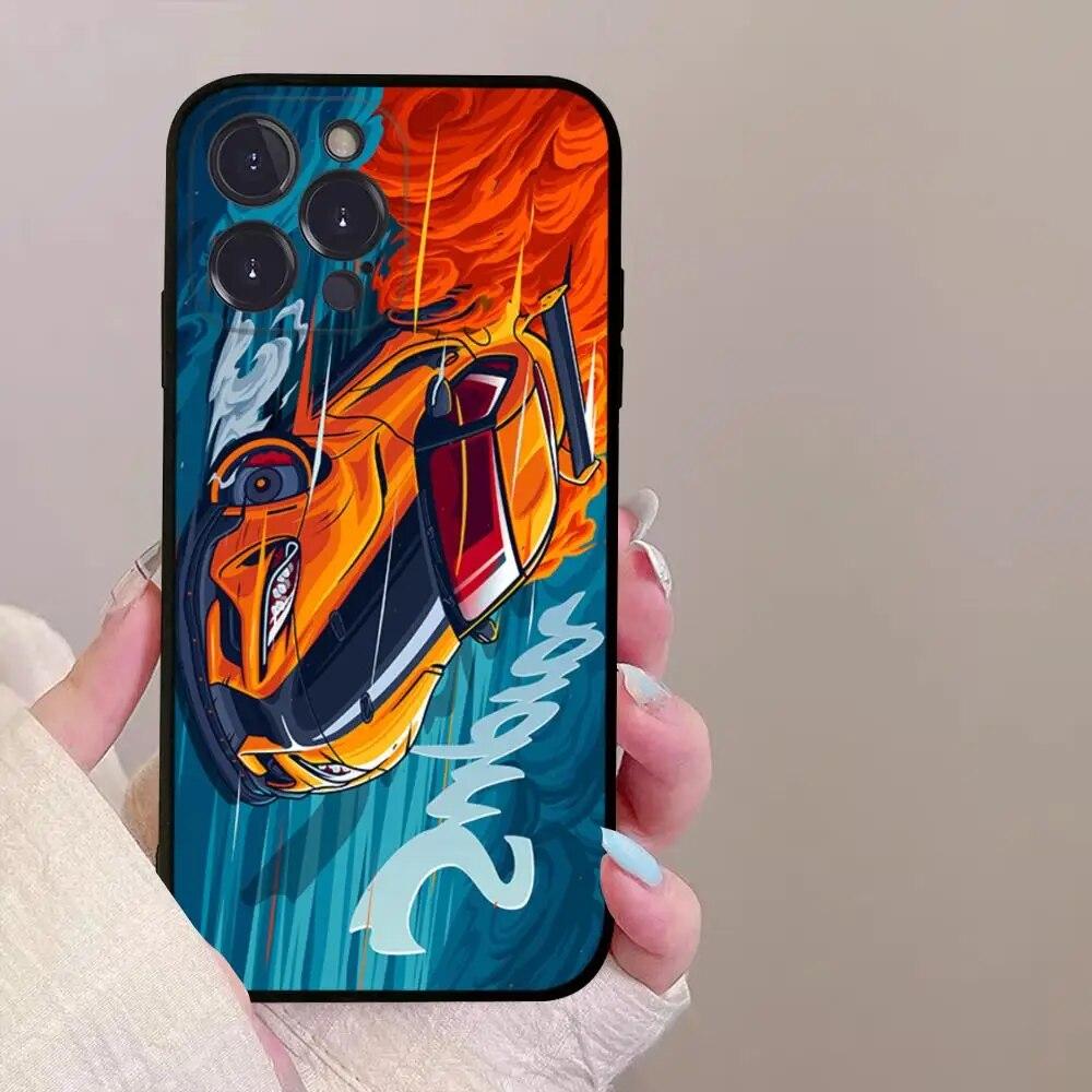 Fashion Animation Soft Lovely Phone For Iphone Max 13 6s Plus 6 11 14 Mini 12 X XS 7 XR 8 Pro Silicon Soft Silicone TPU Case Cover