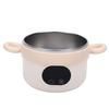 Electric Lunch Box 304 Stainless Steel Insulated Cordless Food Warmer Bowl 470ML Large Capacity No Water Needed