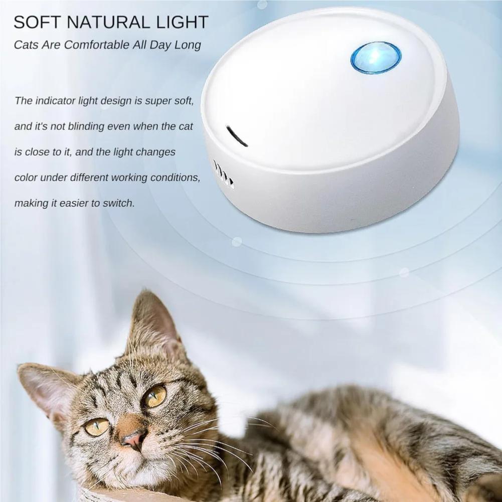 Akıllı Kedi Koku Giderici Kedi Kum Kabı Deodorant Evcil Hayvan Tuvaleti Hava Temizleyici Köpek Kedi Kum Koku Giderici Gatos Kediler Ürünleri