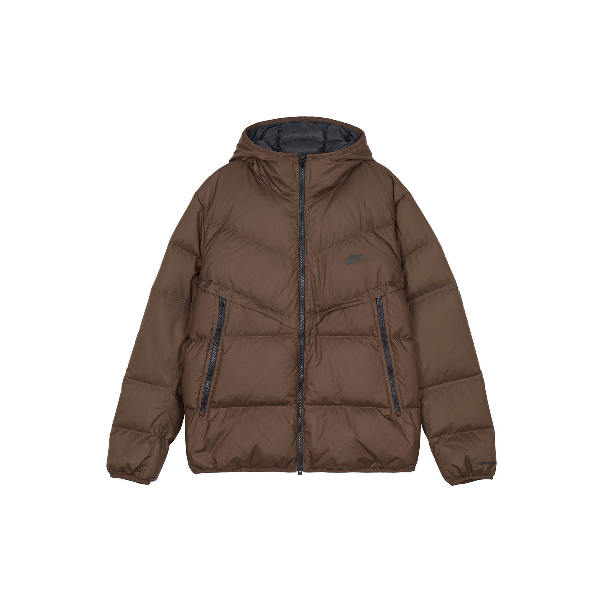 Nike Down Jacket Men`s Dark Brown