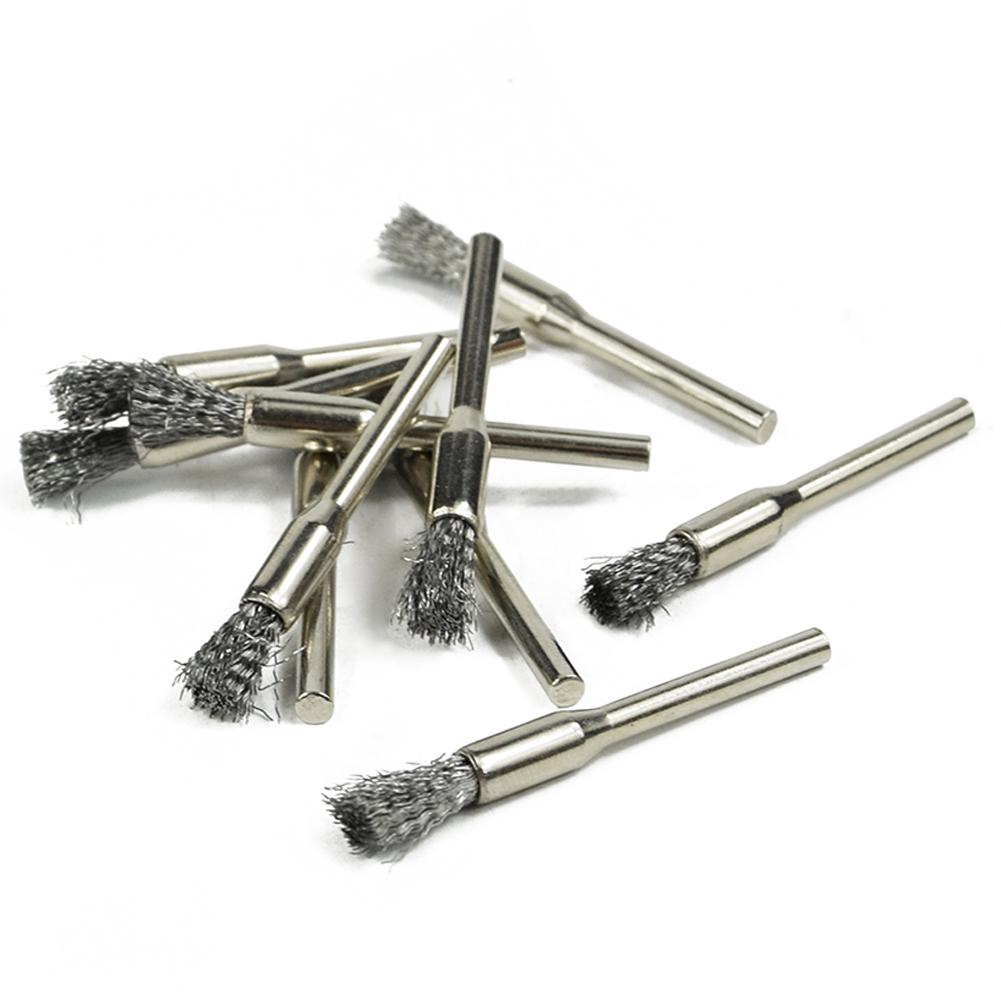 Stainless Steel Wire Brush Steel Tool 10PCS Diameter5mm