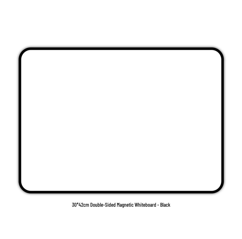 Double-sided Magnetic Desktop Whiteboard for Home & Office - Erasable Blackboard for Teaching & Children's Handwriting.