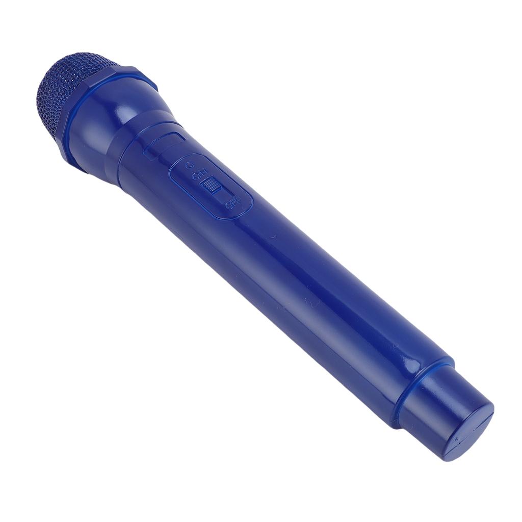 Microphone Prop Lightweight Simulated Plastic Fake Microphone for Singing Speaking Training Cosplay Photography
