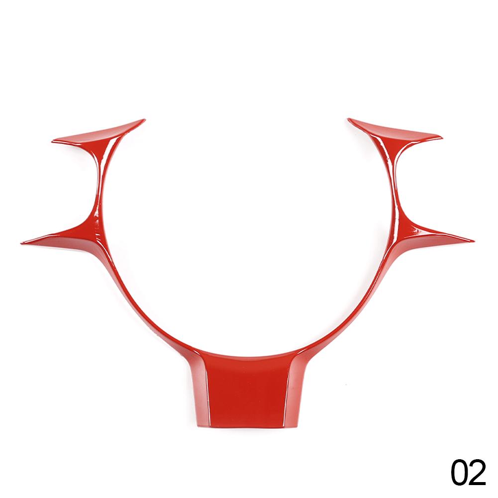 

Углеродное волокно с рисунком ABS, накладка на панель рулевого колеса автомобиля для Toyota 86 Subaru BRZ 2017-2021, автомобиль красный