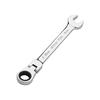 Ratchet Wrench - JETECH - 15 Mm - 180° Flexible Head - 72-tooth Ratchet - Polished Finish