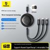 Baseus Ret Retractable 3-in-1 100W PD Fast Charging Cable