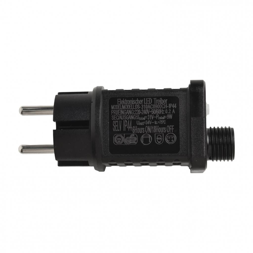 LED-Timer-Netzteil für 31V 9W Transformator-Lichterketten für den Außenbereich