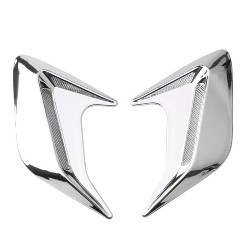 ABS Automotive Side Vent Adhesive Decals Simple Peels & Stick Design Styling Enhancement Sticker for Car Truck Exterior