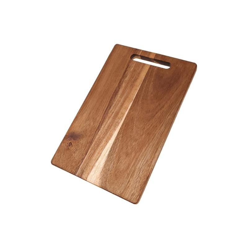 Acacias Wood Chopping Board For Safe Food Preparation Double Surfaces Natural Wooden Cutting Board Kitchen Essential