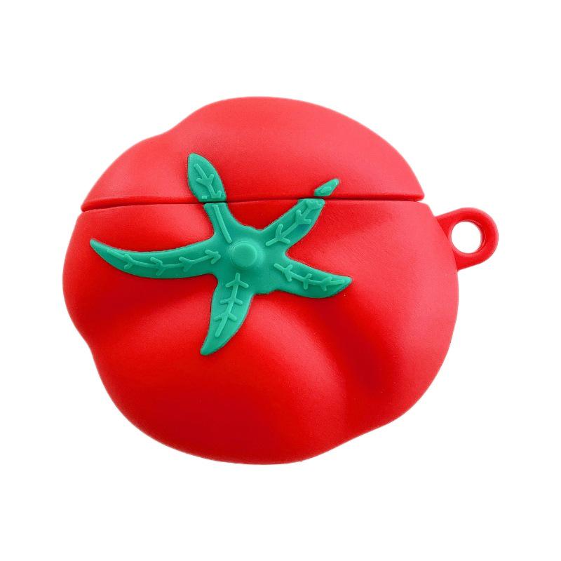 Tomato AirPods 4th Gen Pro 2 Case: Protective Wireless Earphone Shell AirPods Pro 3 (2025 Edition)