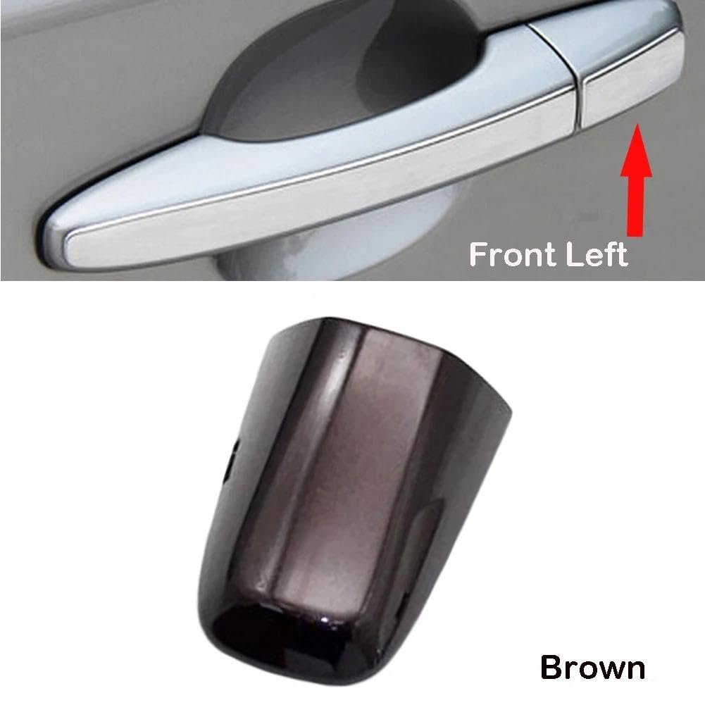 Car Left Front Door Handle Cover Keyhole Trim Cover Cap Exterior Accessories Fit for