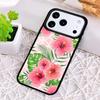 Butterflies Hibiscus Flowers Phone Case for iPhone 17 Air 16 15 11 12 14 13 Pro Max Shockproof Cover