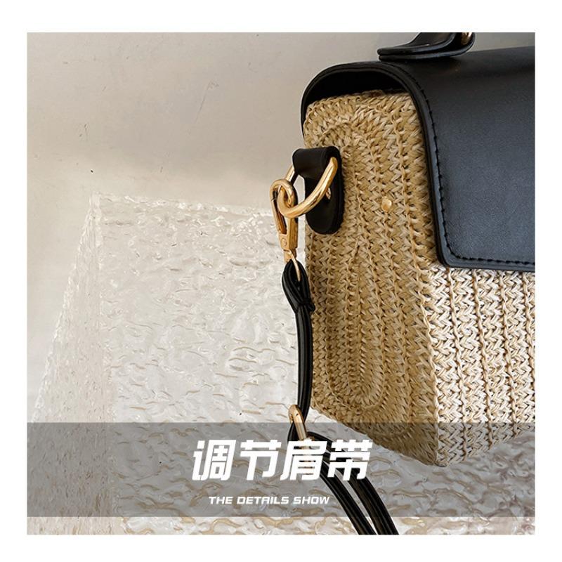 2025 Neue Damen Umhängetasche Mode Schloss Flechttasche Lässige Handtasche Umhängetasche Kleine Quadratische Tasche