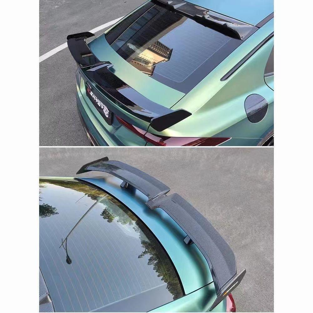 Universal No-Drill Seagull Wing Spoiler for Three-Box Sports Cars