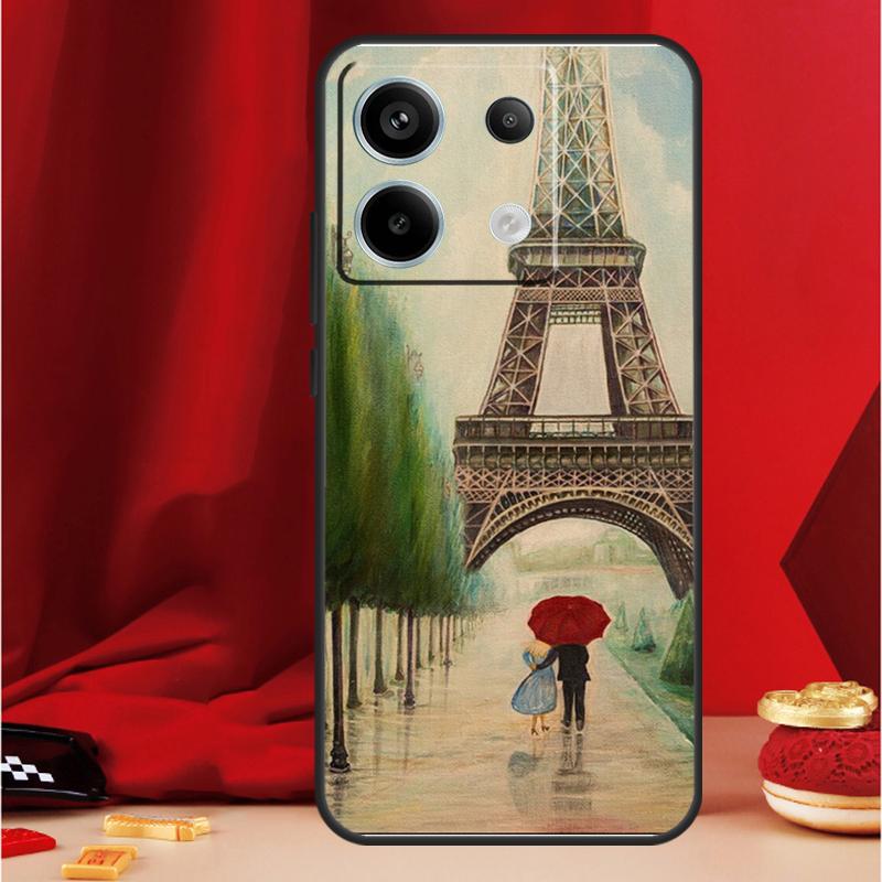 France Paris Eiffel Tower Case For Xiaomi Redmi Note 11 12 13 Pro 8 9 10 Note 12S 11S 10S 9S Redmi 13C 10C 12C Cover