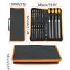 Metal Steel File 4 Pcs Large File 12 Pcs Needle Files 1 Multi-functional Brush Include Flat for Triangle Half-round Roun
