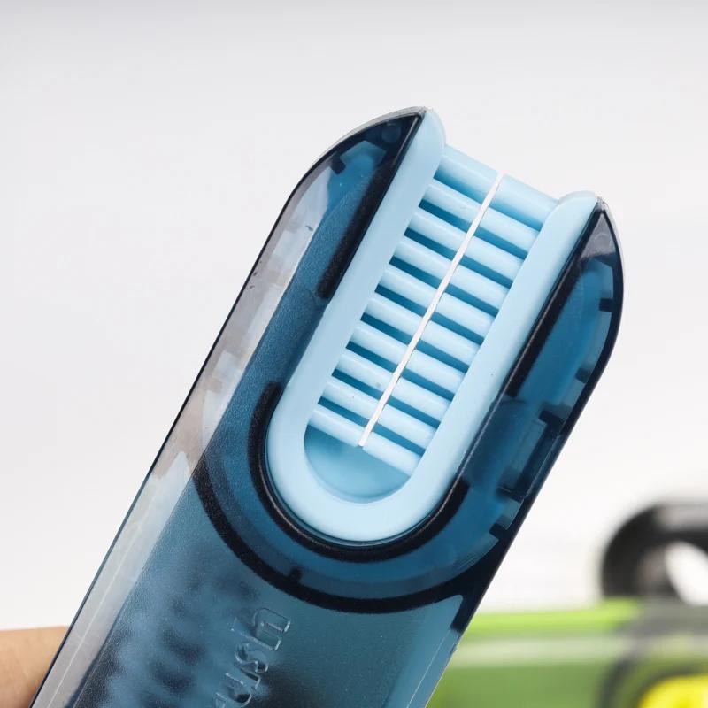3-in-1 Cleaning Brush Water Bottle Lid Cleaning Brush Silicone Cleaner Multi-Purpose U-Shaped Cup Crevice Cleaning Brush