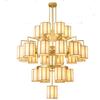 Chinese-Style Duplex High Ceiling Chandelier for Hotel Lobby or Villa