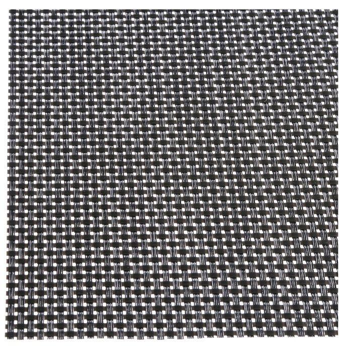 Set de table 50x35cm Gourmet noir