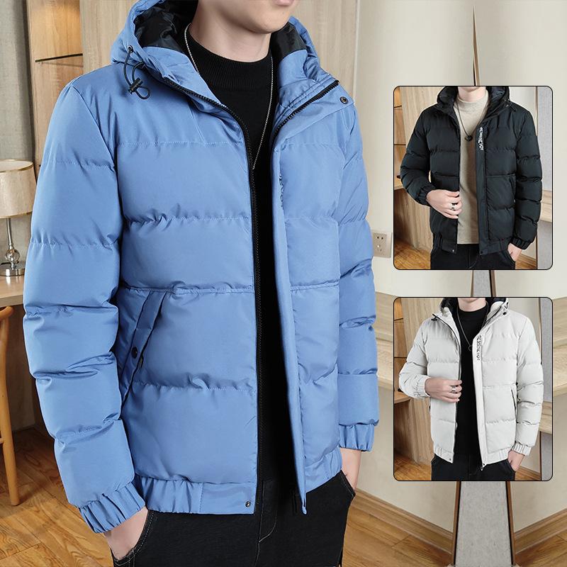 

Зимняя пуховая хлопковая утолщенная теплая куртка с хлопковой подкладкой мужская куртка с хлопковой подкладкой мужская трендовая куртка с воротником-стойкой мужская куртка с хлопковой подкладкой повседневная