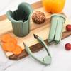 Manual Vegetable Fruit Divider Cylindrical Strawberry Cutter Fruit Vegetable Slicer  Potato