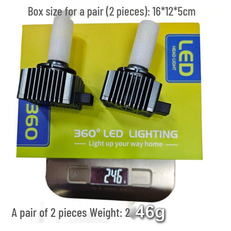 360° schattenlose vierseitige LED-Scheinwerfer D1S/D3S - Direkter Plug & Play