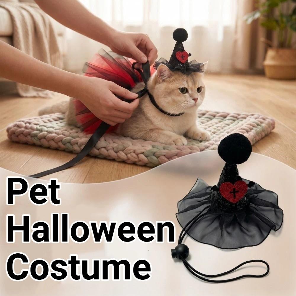 Creative Pet Halloween Costume Wizard Theme Wizard Hat Pet Headgear Pet Grooming