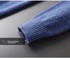 Men's High-Neck Cashmere Pullover Sweater, Autumn/Winter 2025, Loose Knitwear.