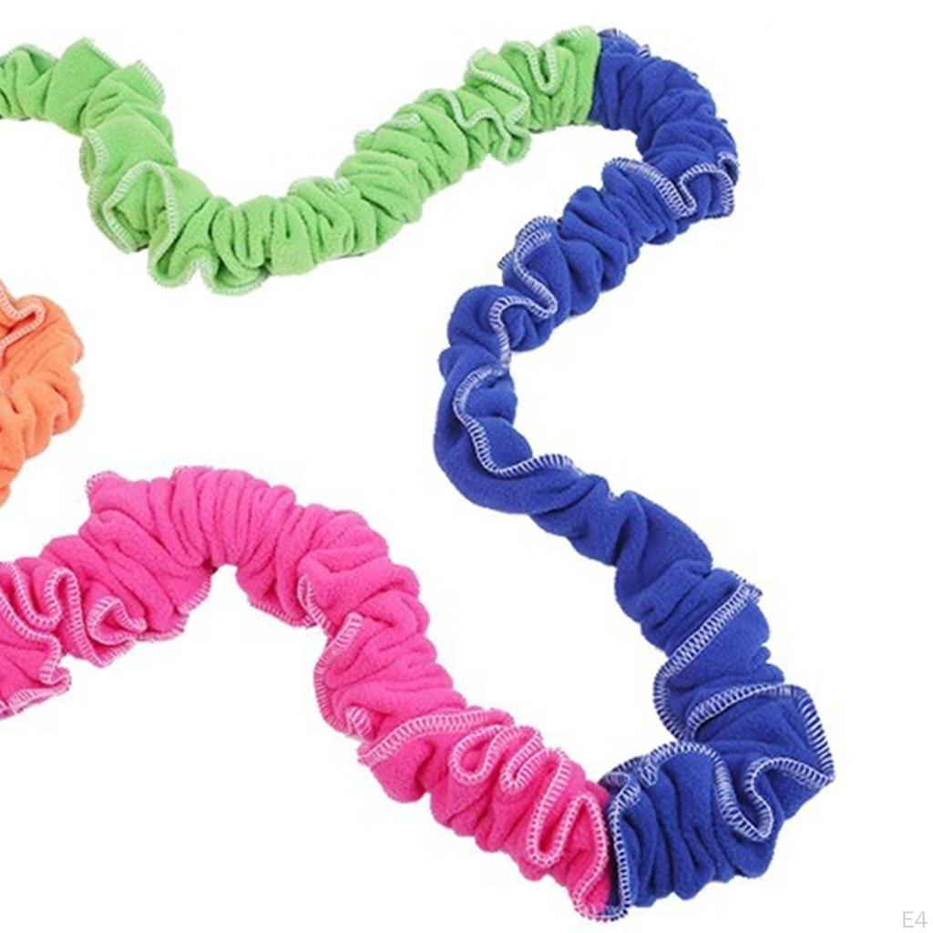 Kids Cooperative Stretch Band Rally Ring Creative Movement Prop Entertainment Toy Rope for