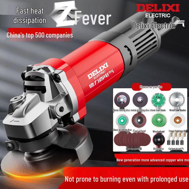 High-Power Multifunctional Angle Grinder and Polisher