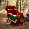 Customizable Crunch Christmas Throw Blanket – Personalized Name, All-Season Cozy Snug Blanket, Machine Washable, Personalized Blanket