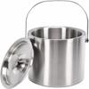 Double-Wall Wine Chiller With Lid Insulated Drink Cooler Champagne Beverage Tub  Wine Chilling