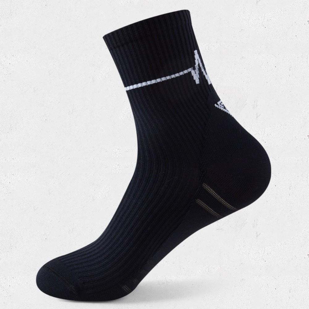 

Professional Mountain Bike Sock Breathable Football Stocking New Cycling Socks for Adults чорний