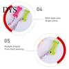 Vibrant Color Dog Chew Toys Teeth Cleaning Puzzle Sturdy Teething Cookies Shaped for Home Fadeless