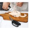 Multifunctional Kitchen Shears Stainless Steel Household Scissors for BBQ Poultry Bone Cutting and Food Preparation with Ergonomic Handle