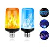 Simulated dynamic camping flame light, gravity-sensing jumping light, Halloween and Christmas decorative stage light