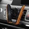Supporto per Telefono da Auto Donne Cristallo Diamante Clip di Montaggio Bocchetta Aria Auto Supporto per Telefono Cellulare Supporto in Auto Staffa Accessori Interni