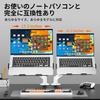 JINRAIKO Laptop Arm Desk inch Gas Spring Load VESA 360 Degree Aviation Aluminum Heat Cable Management Mount, 11.3-17.3 compatible, Type, 0-6kg