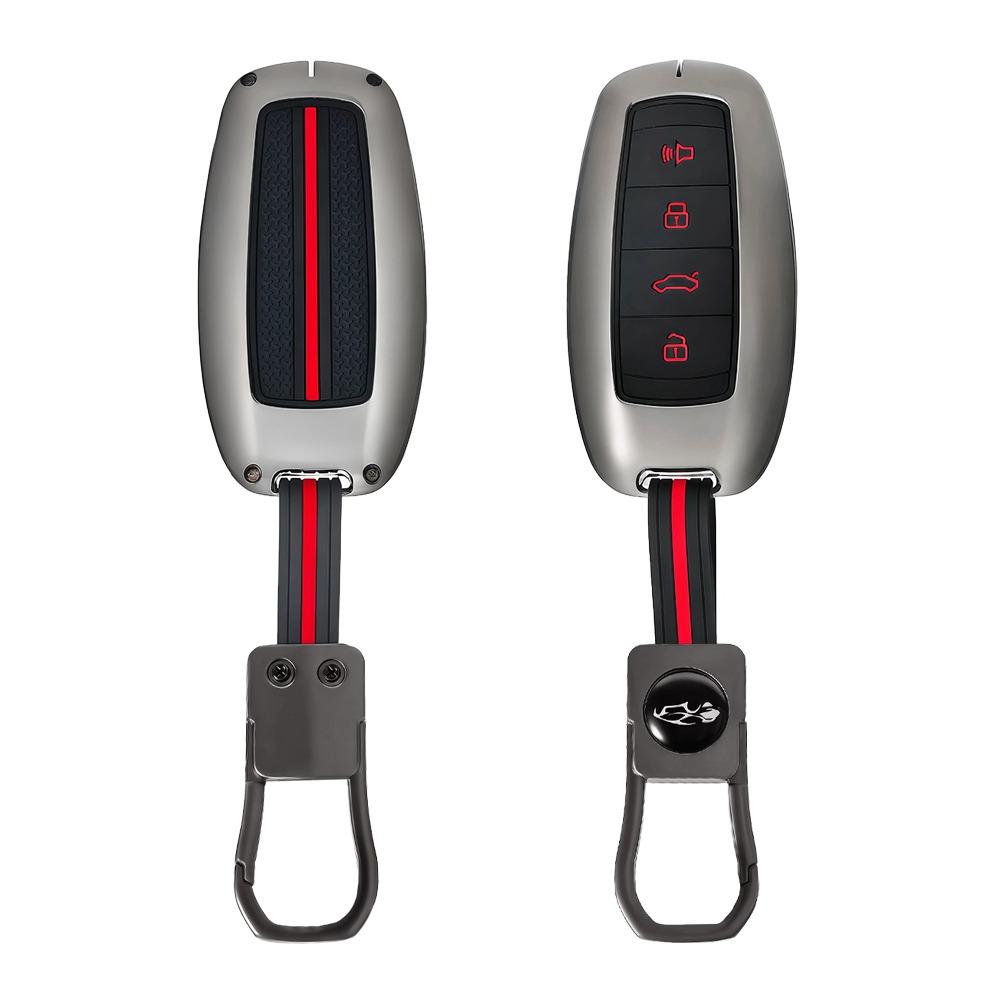 Zinc Alloy Silicone Key Case For Haval F7X H6 For Haval Jolion Joico Jollein F7 H6 Jolyon F7H Dargo Car Key Cover Keychain