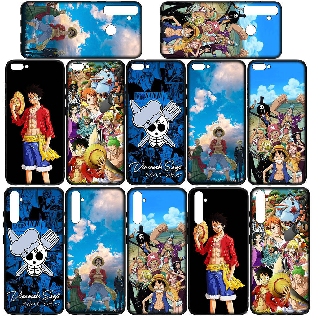 Cover for iPhone 17 16 15 Xiaomi Poco X7 Redmi Note 14 13 12 11 Pro Max 16e Samsung Galaxy S25 S24 S23 OPPO Huawei Sanji Luffy One Piece Phone Case