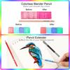 HIFORNY Sada barevných tužek pro 72 barevných tužek s umělecky měkkou, živou pro a děti 75 kusů Dospělí, Příslušenství, Jádro, Barvy, Dospělí, Začátečníci,