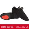 High-Top Jazz Dance Shoes for Men & Women, Canvas Soft Sole Low-Top Practice Shoes.