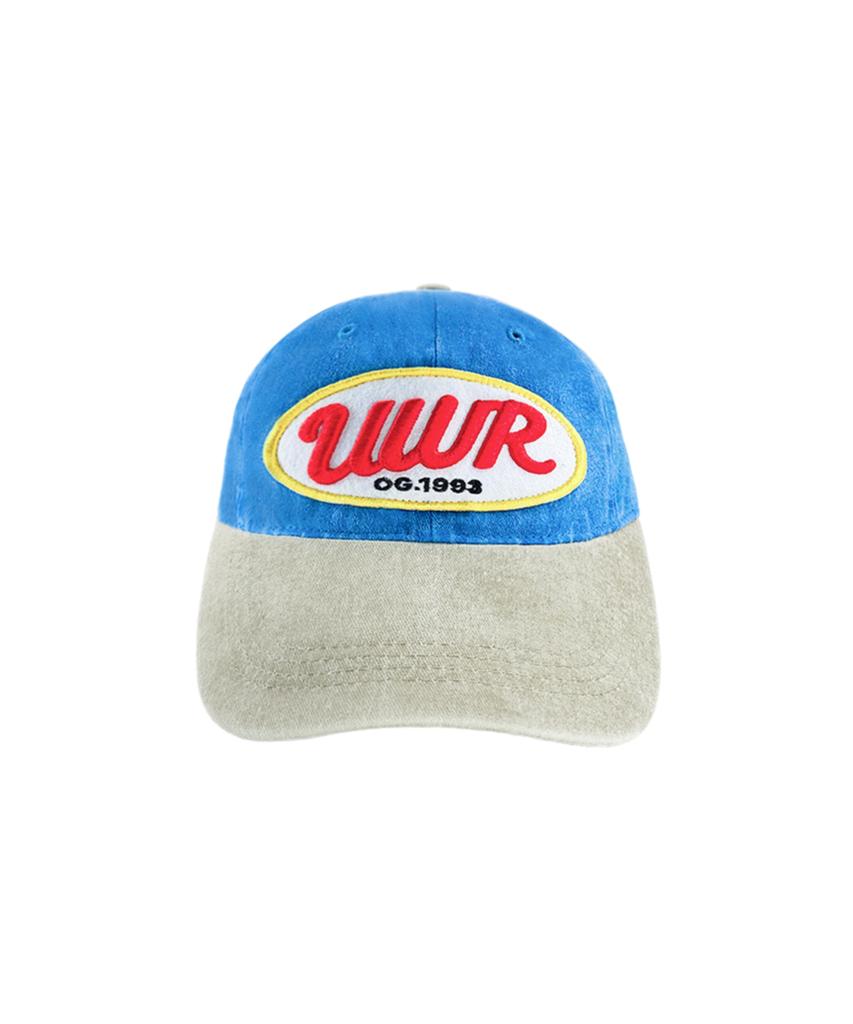 Yunaitideuwokeoseulipeobeullig Space 1993 Og Ball Cap Blue Beige Patch Version