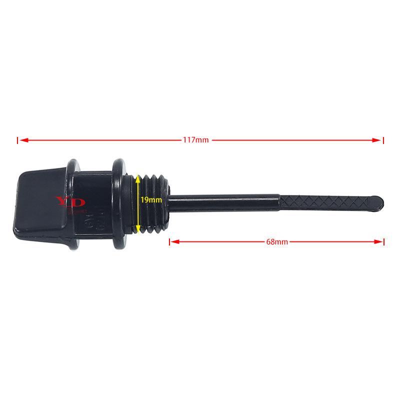 Off-road ATV Motorcycle Oil Dipstick & Level Gauge for GY6 Engines 50-250cc X20